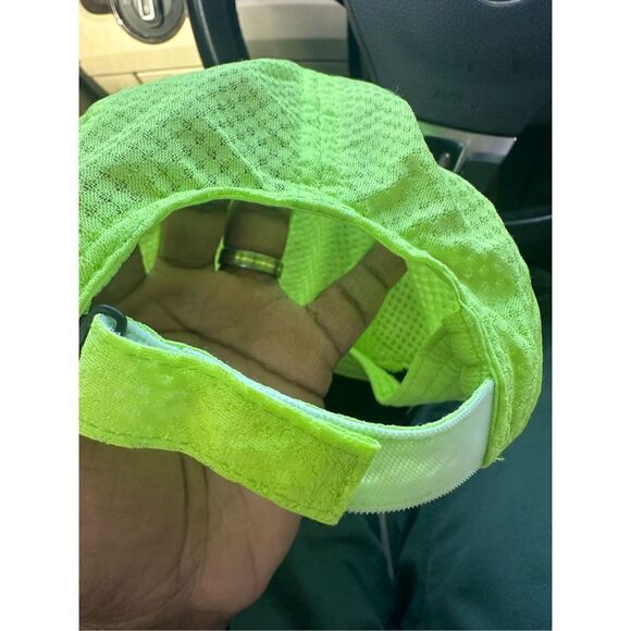 Trail Heads Womens Lightweight Race Day reflective yellow Running sports Cap - Picture 3 of 6